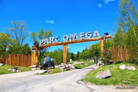 where is omega park in canada|parc omega admission fee.